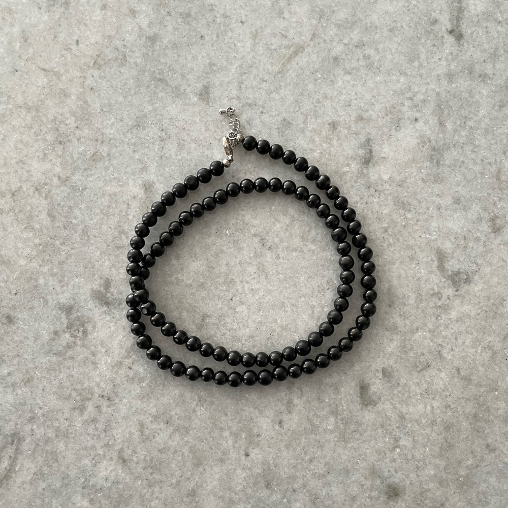 Verified Shungite Beaded Necklace/Bracelet